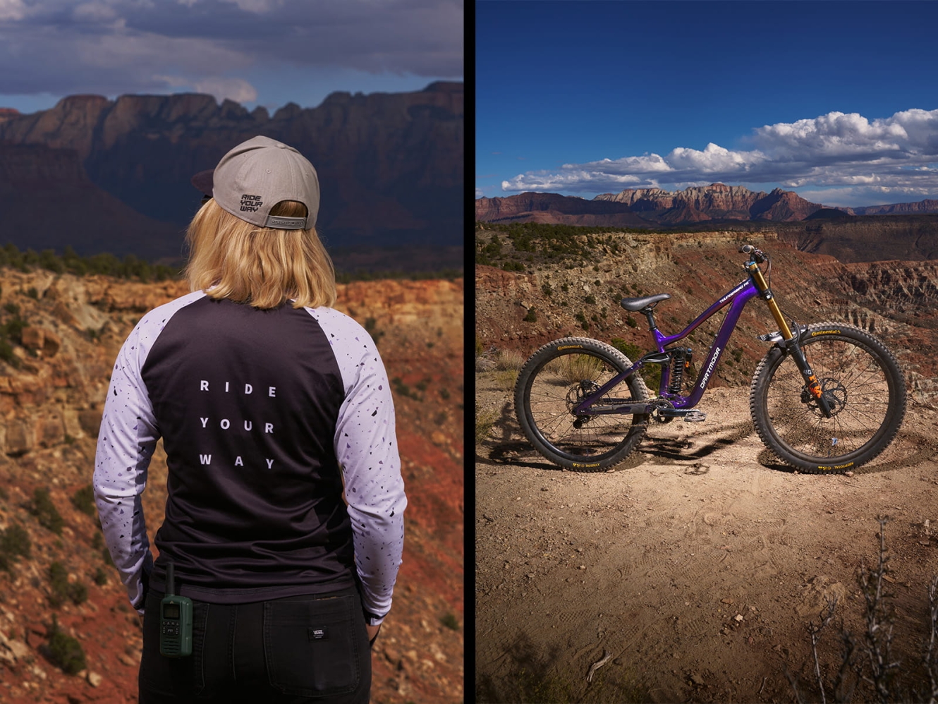 Chasing Dreams Natalia with Her Thunderbird FR at the Rampage Zone