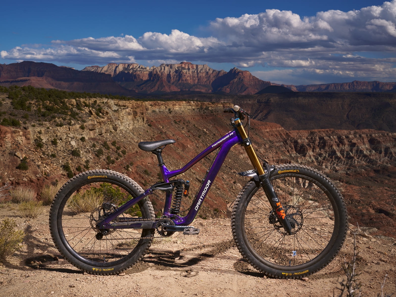 Chasing Dreams Natalia with Her Thunderbird FR at the Rampage Zone