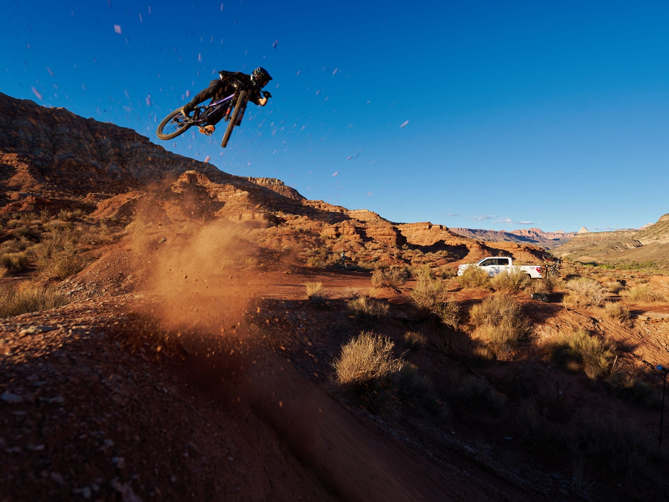 Chasing Dreams Natalia with Her Thunderbird FR at the Rampage Zone